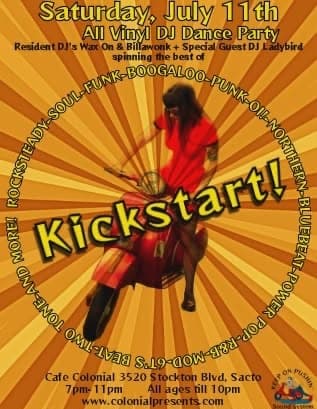 Kickstart! All Vinyl DJ dance party 