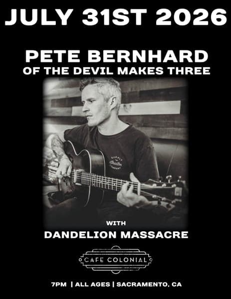 Pete Bernhard (of The Devil Makes Three)