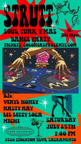 Strutt - Soul, Funk, Y Mas Dance Party